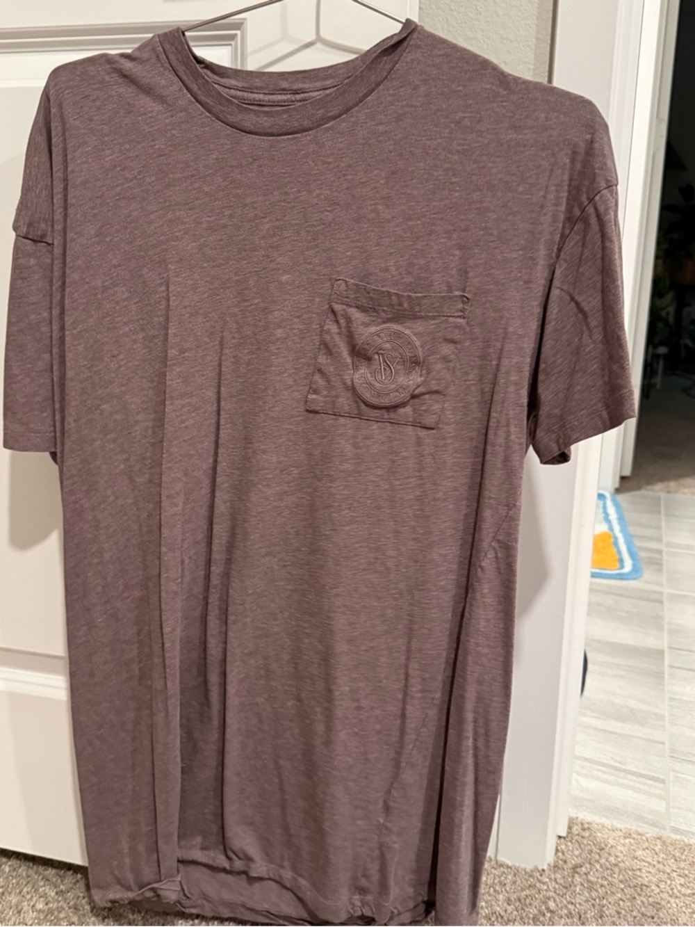 Victoria’s Secret Sleep T‑Shirt in Dusty Mauve